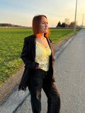 Blazer dentelle
