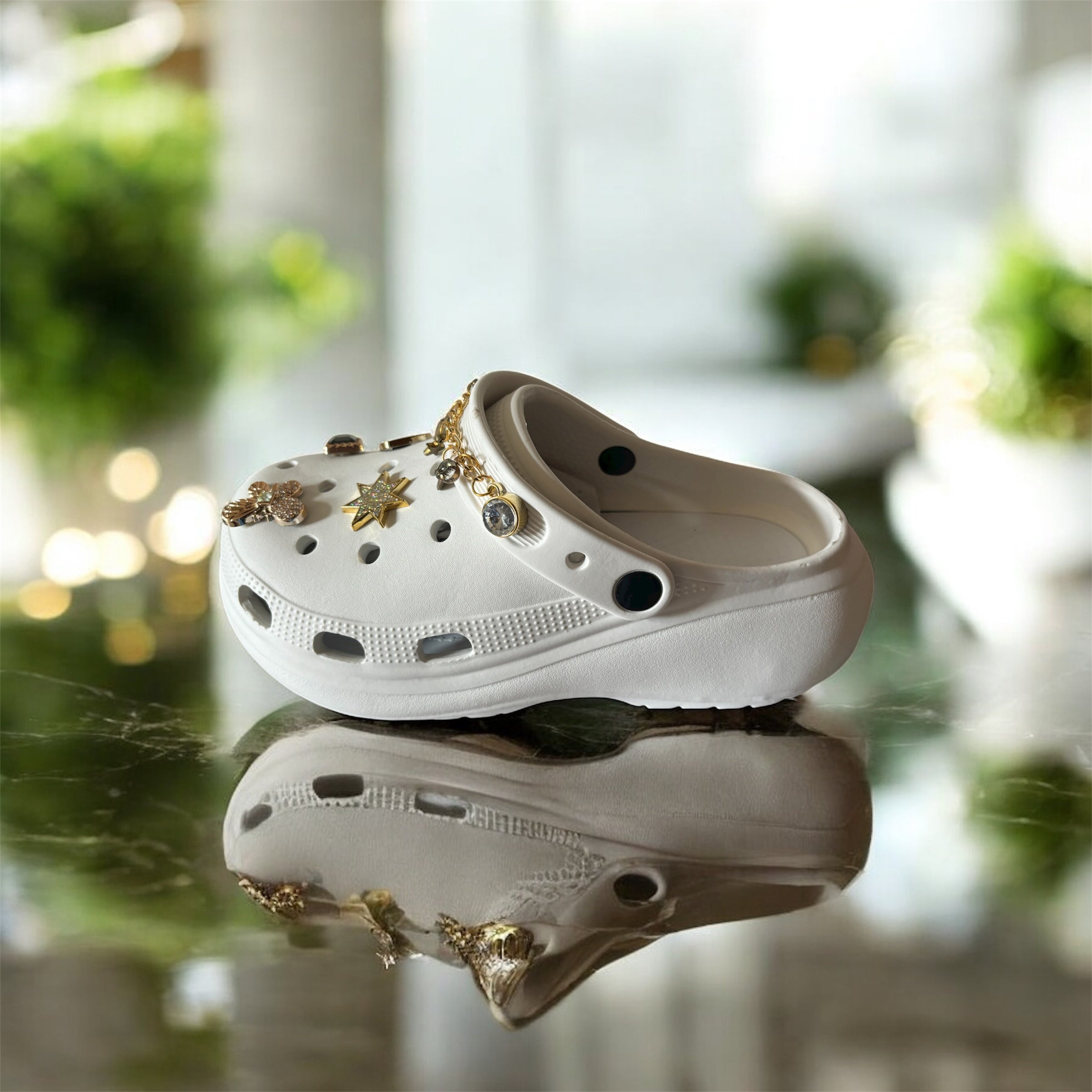 Crocs avec accessoires